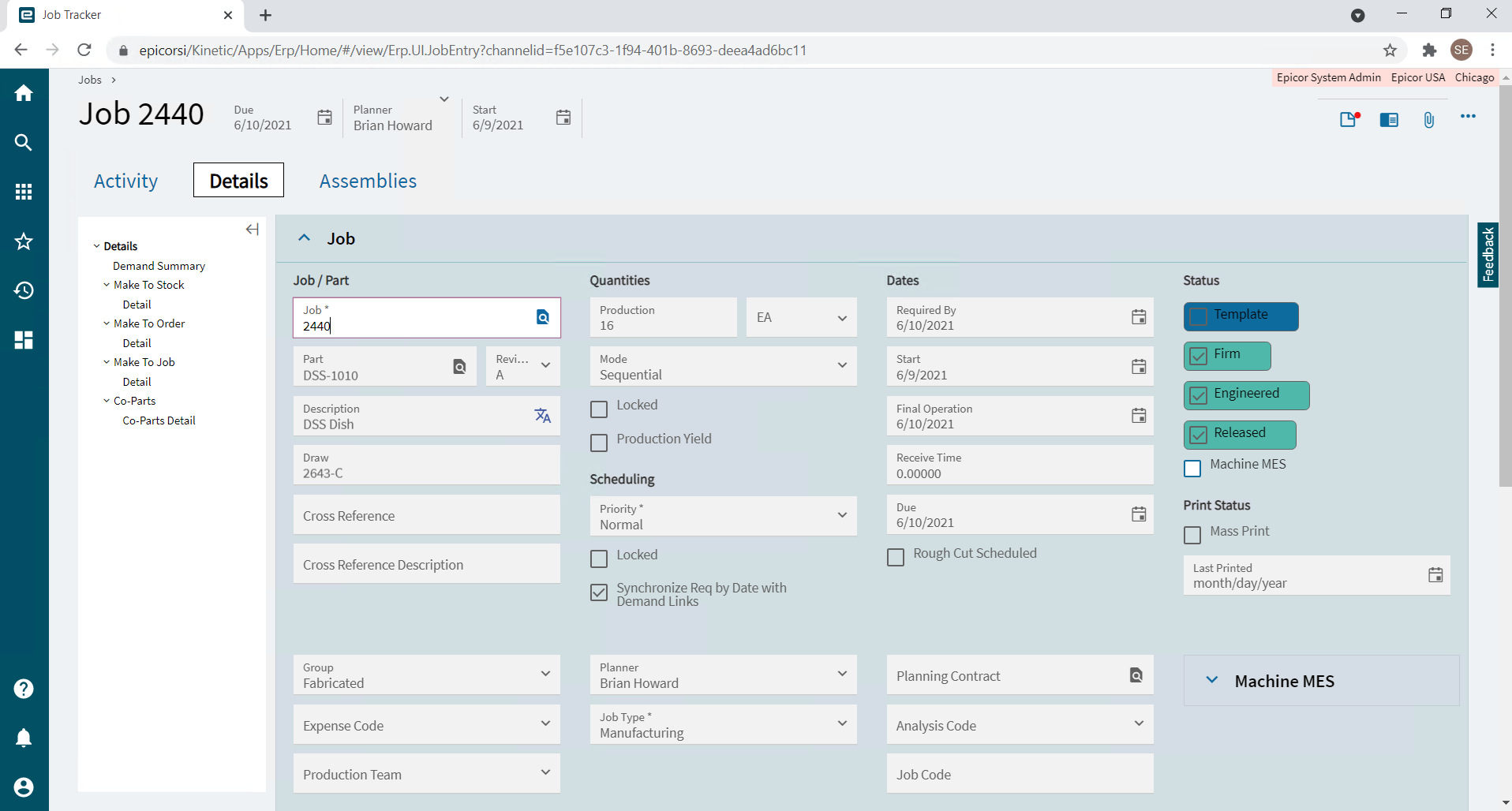 Epicor Kinetic Epicor Kinetic